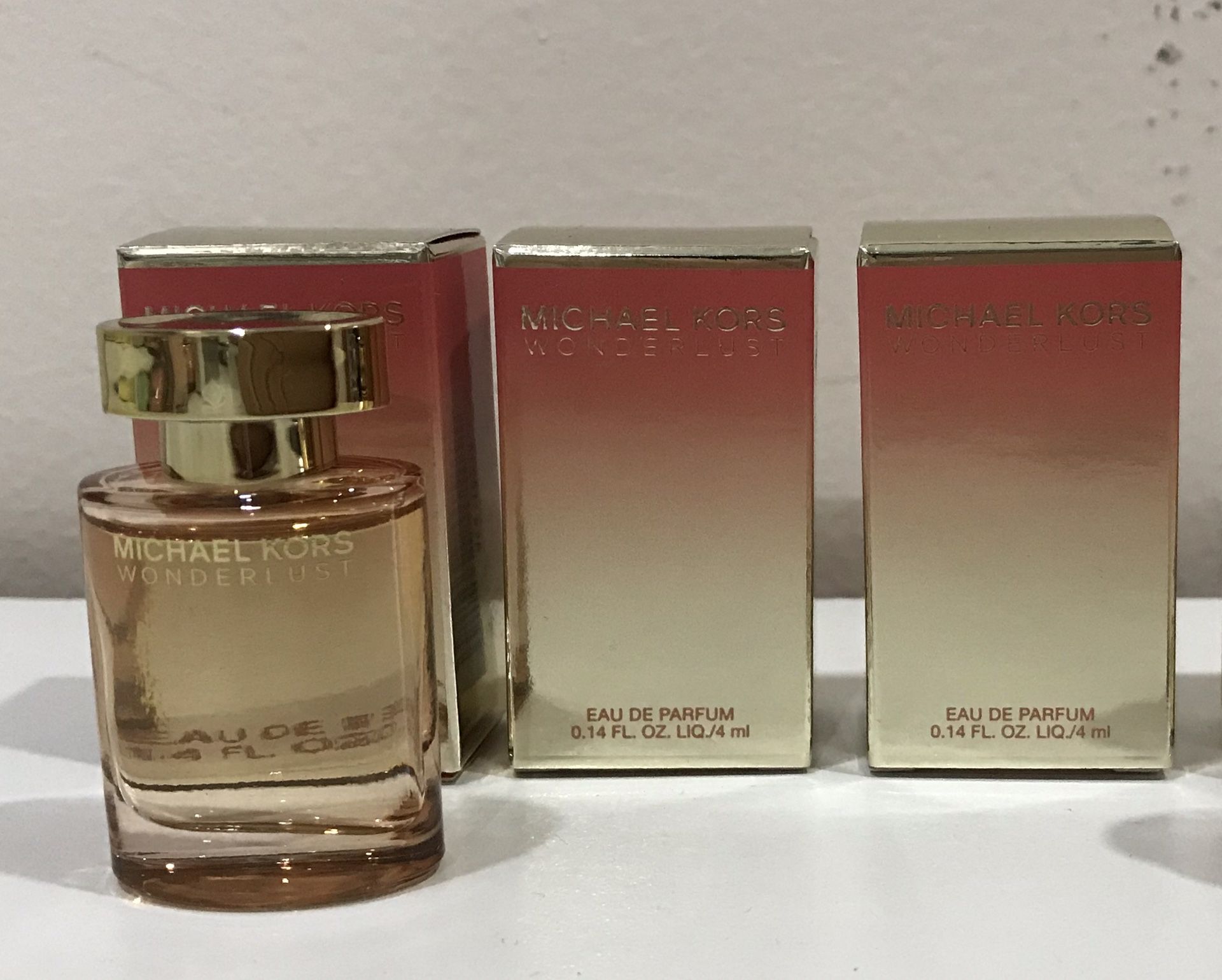 Michael Kors perfume fragrance travel size 3pcs