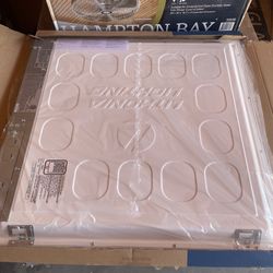 Lithonia Lighting Contractor Select CPX 2 ft. x 2 ft. White Integrated LED 3659 Lumens Flat Panel Light, 4000K