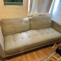 Gray midcentury Style Couch