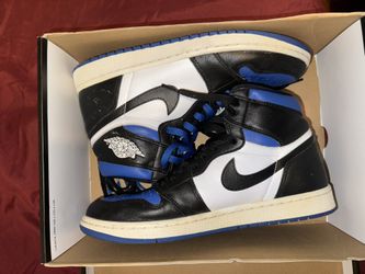 Jordan 1 Royal Toe High Lightly Used