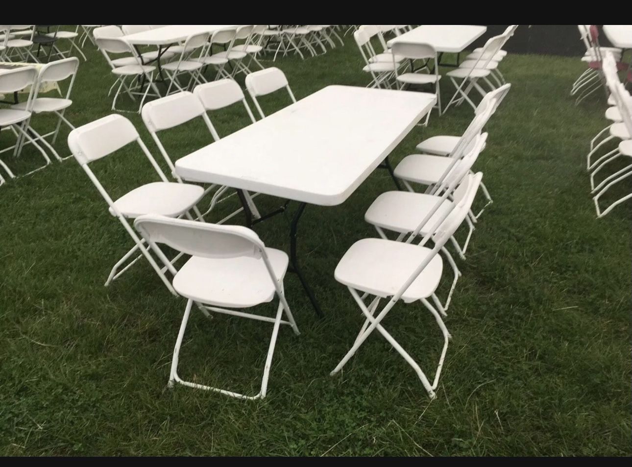 FOLDABLE CHAIRS & TABLES CANOPIES 