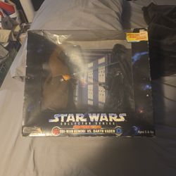 Star Wars Collector Series Obi-Wan Kenobi VS.  Darth  Vader