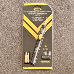 Cordless Precision Screwdriver
