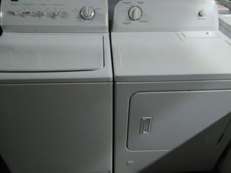 Washer and gas dryer they both work great