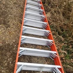 Louisville 14 Ft Double sided Twin Step Ladder Stepladder 