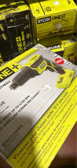 Ryobi 18 volt cordless drywall drill