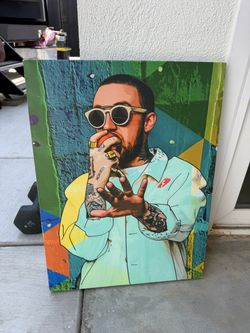 Mac Miller Painting