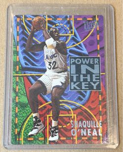Shaquille O’Neal collector card