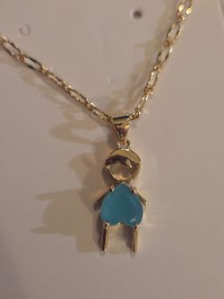 Cadenita con dije niño/ chain with pendant