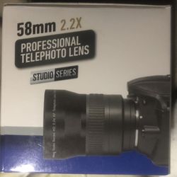 Ultimaxx 2.2X58 TELEPHOTO LENS
