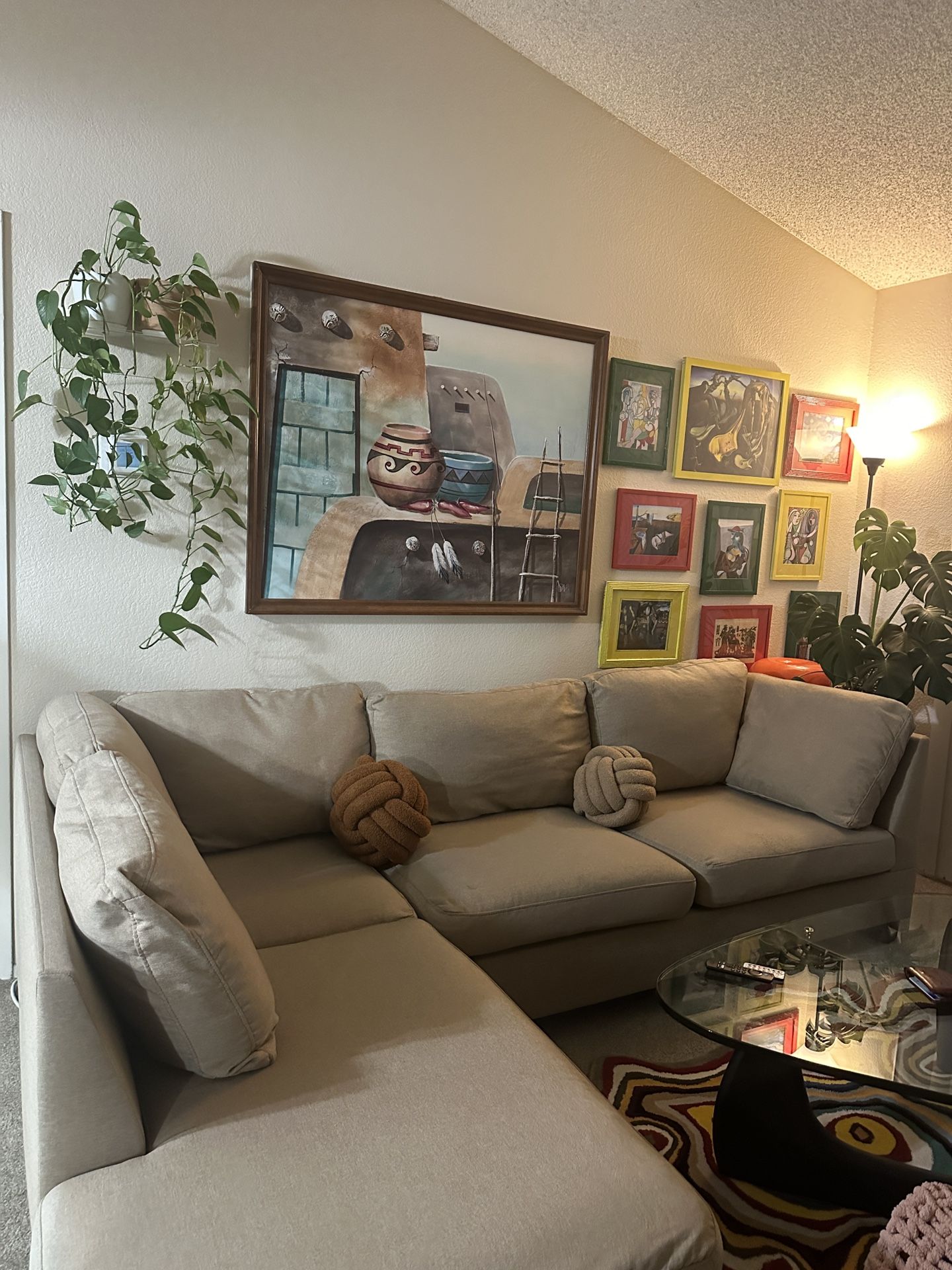 Sectional couch (one owner, no pets, no smoking)