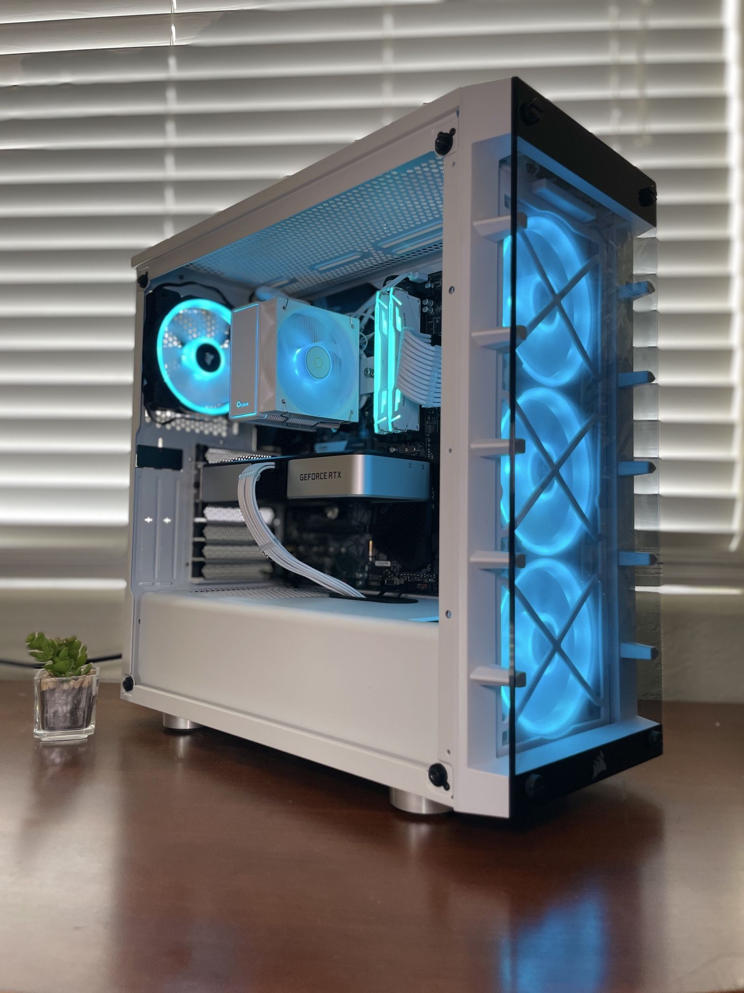 Gaming Pc 3060 Ti / 5600g (All White Build )