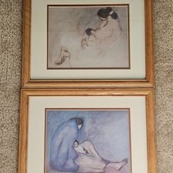 Wall Art of  Navajo Woman By Artist RC Gorman