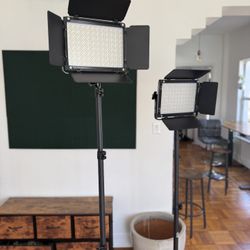 Led Lighting Kit Professional With soft Boxes 