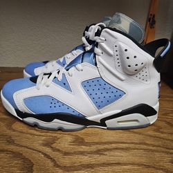 Air jordan 6 UNC size 9