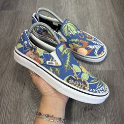 VANS X Disney Jungle Book Slip On Casual Shoes Mens Size 7.5/ Womens 9 Sneakers