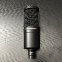 Audio Technica AT2020 Condenser XLR Microphone