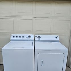 SET WASHER AND DRYER KENMORE GOOD CONDITION BOTH ELECTRIC LARGE CAPACITY HEAVY DUTY DELIVERY AVAILABLE WE DO REPAIRS 
