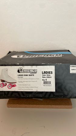 Chicago Skates Ladies Rink Skate Size 5