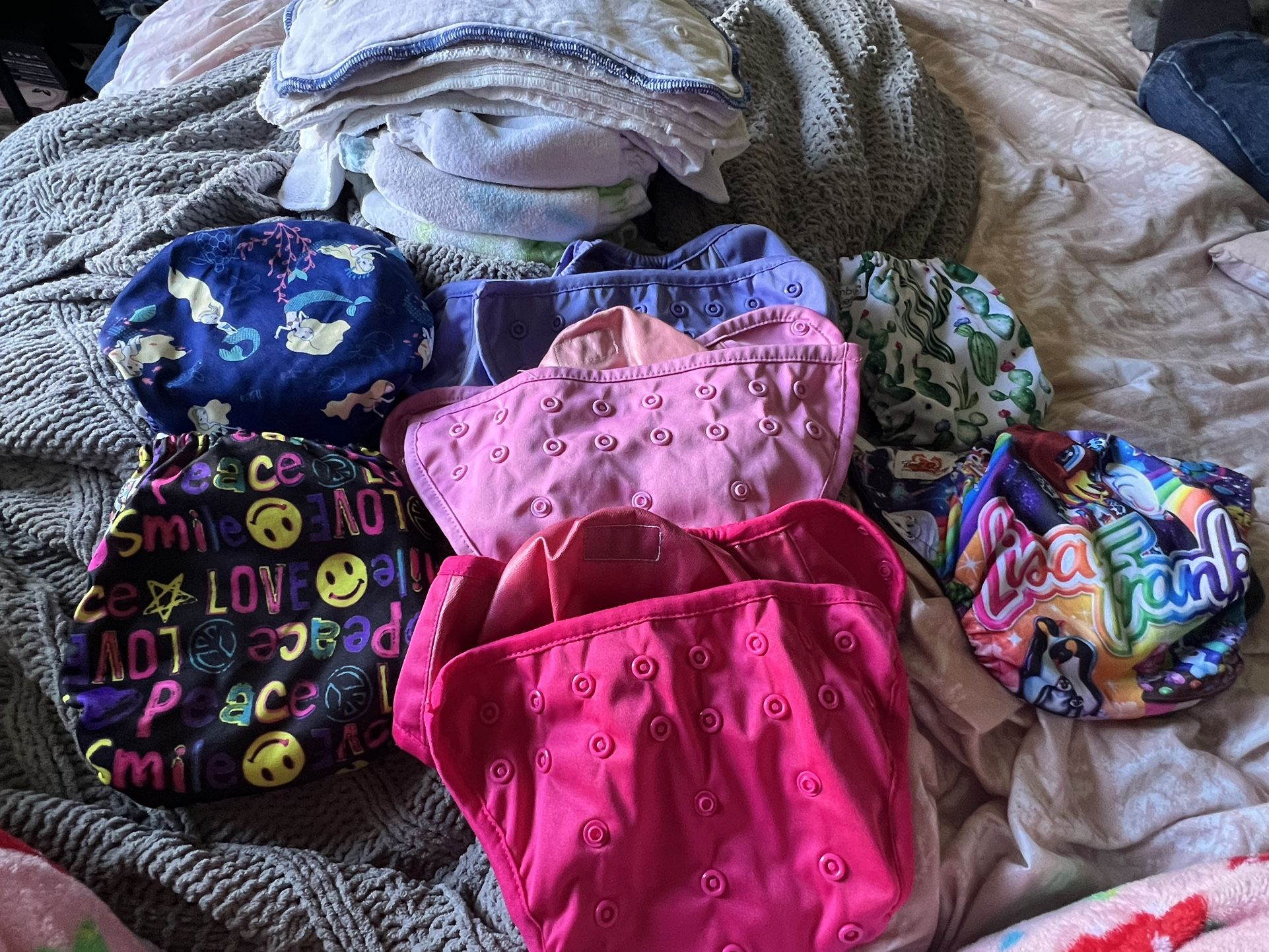 Girl Cloth Diaper Bundle