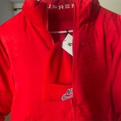 Red Supreme Puffer 
