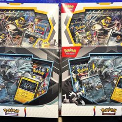 Pokemon - New / Sealed - MELMETAL EX & BLACK KYUREM EX BOX COMBO (Target Exclusive)