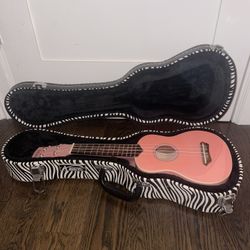 Pink 21” Hola! Ukulele HM-21PK (With Hard Case)