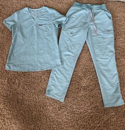 Rare Figs Seaglass Scrub Set XS & SP