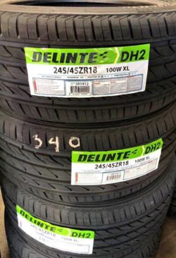 245 45 18 Nuevas Llantas