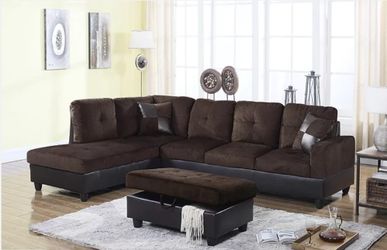 Sectional and Ottoman