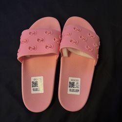 Gucci GG Slide Rubber 'Pink'