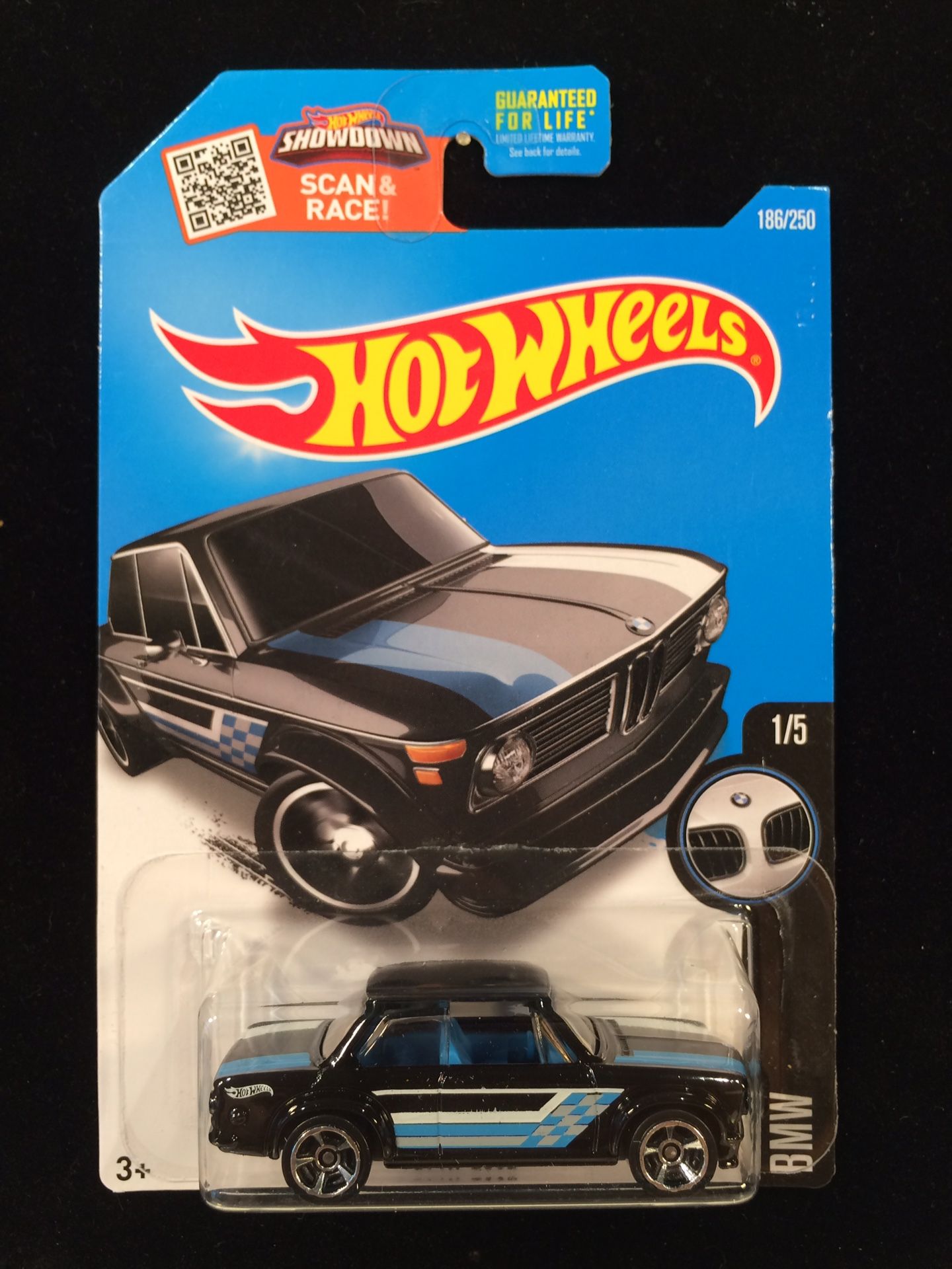 Hot Wheels Scan Race BMW Series BMW 2002 Lot Of 2 Black And