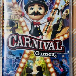 Carnival Games - Nintendo Switch With Case Tested/Works Fast Shipping