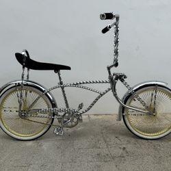 Twist Chrome Lowrider Bike 20 Inch