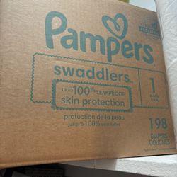 Diapers Size 1 196 Pc