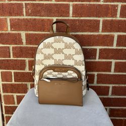 Michael Kors Backpack And Wallet 