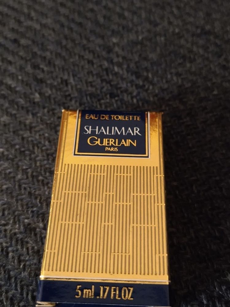 Vintage Shalimar Guerlain Eau De Toilette