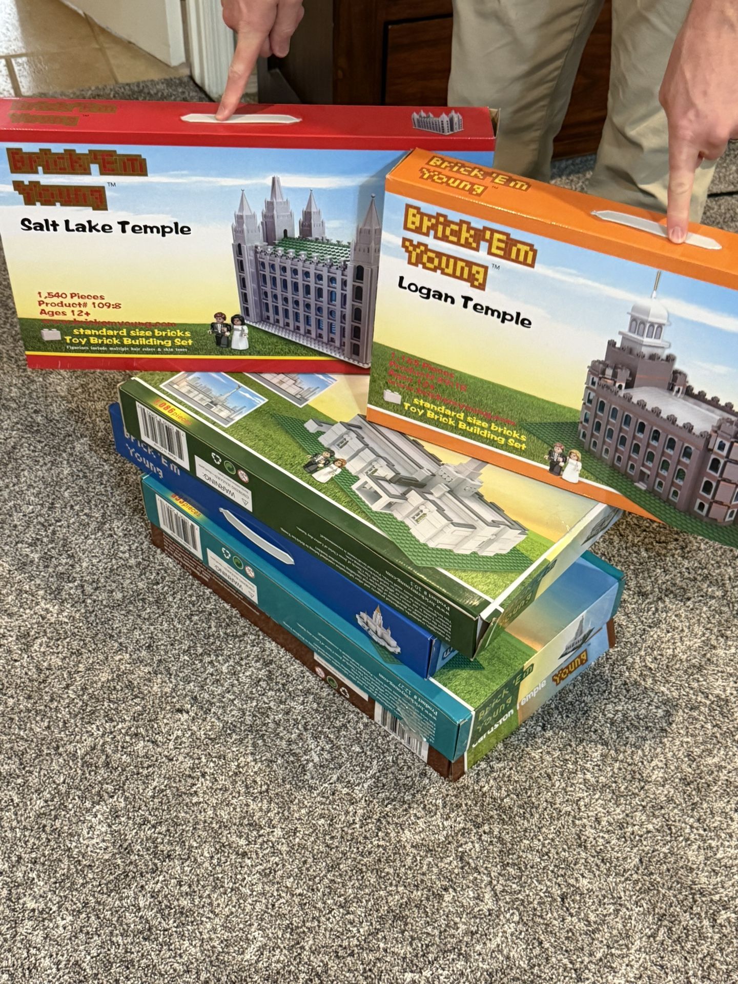 Brick ‘Em Young Temples