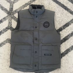 Canada Gooose Grey Vest Brand New With Tags 