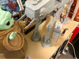 Mandalorian and Grogu   ATAT popcorn bucket