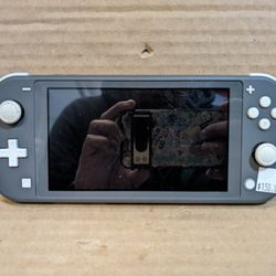 Gray Nintendo Switch Lite Handheld 