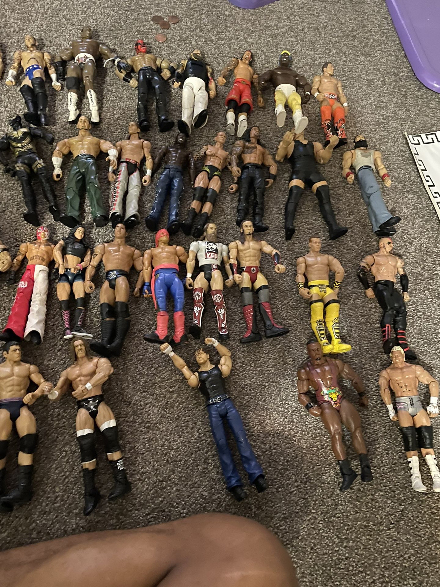 WWE Action Figures No Box 