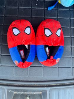 Spider man slippers