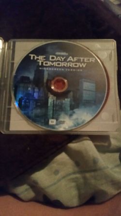 Day after tomorrow dvd