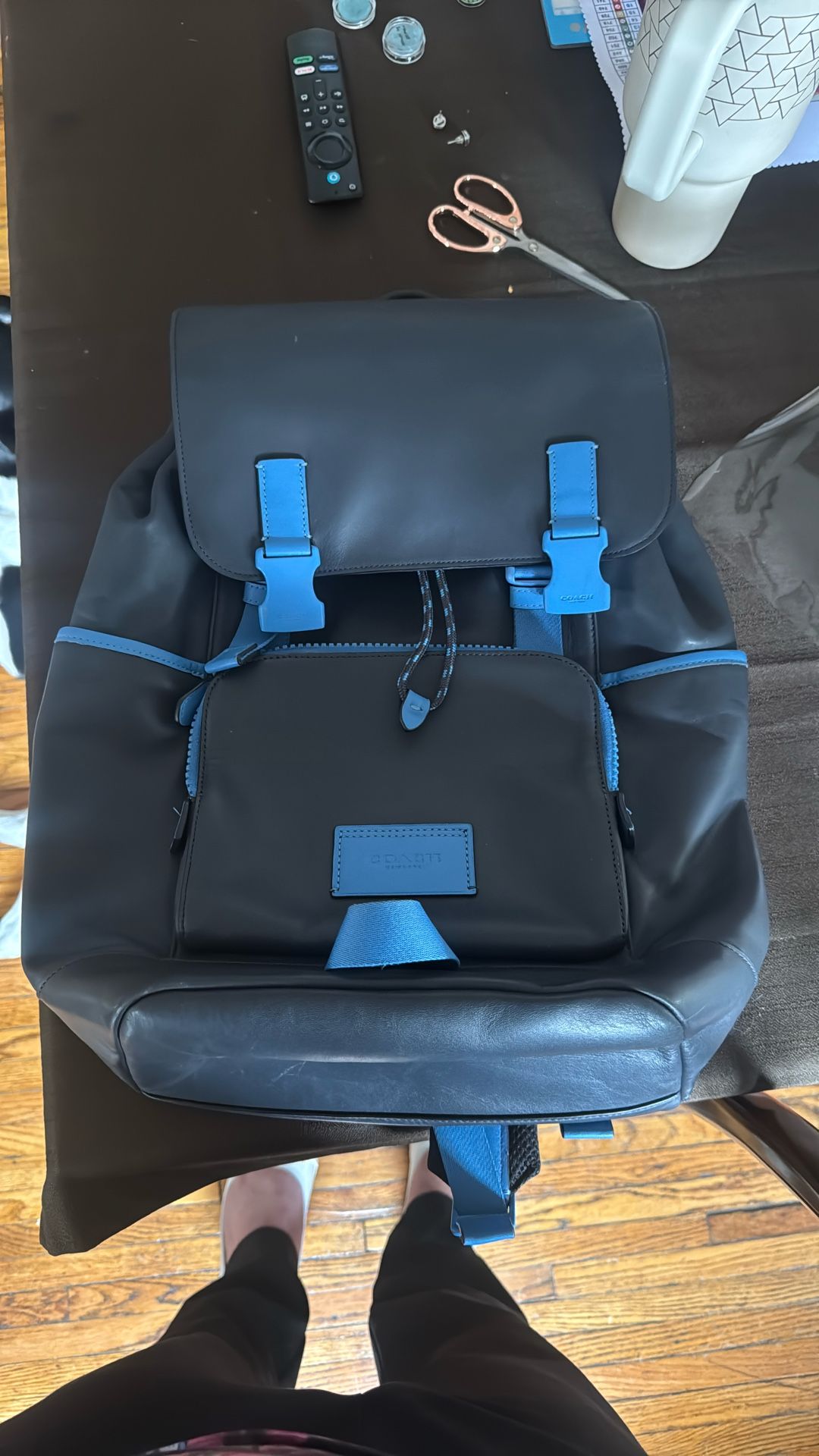 Coach track backpack