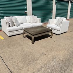 Free Delivery - Modern Living Spaces Couch Set