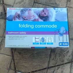 Folding Commode