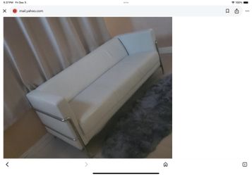 White Small Sofa. FREE