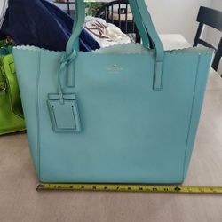 Kate Space Tiffany Blue Large Purse