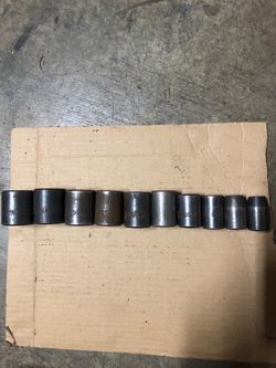 Husky USA 10-Piece 1/2” Drive Impact Socket Set SAE